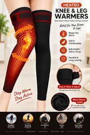 1 Pair Thermal Knee Warmers | Winter Warm Knee Protector for Men & Women | Soft, Stretchable & Comfortable Knee Support