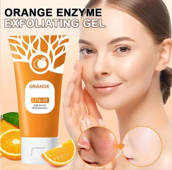 Orange Enzyme Exploiting Gel – Brightening, Exfoliating & Nourishing Citrus Skincare for Radiant, Healthy, Glowing Complexion Every Day 100g