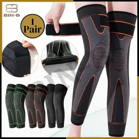 1 Pair Thermal Knee Warmers | Winter Warm Knee Protector for Men & Women | Soft, Stretchable & Comfortable Knee Support