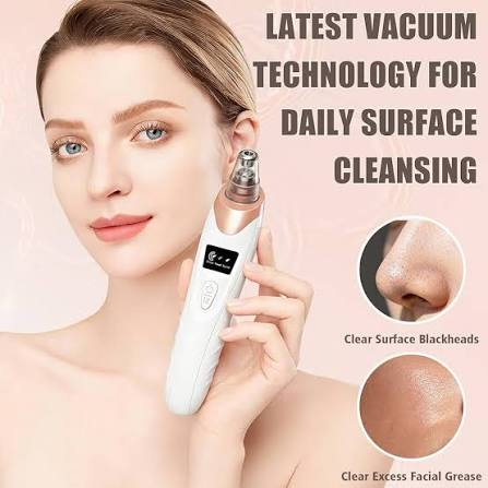 Face Vacuum Suction Blackhead Remover Pore Cleaner Electric Deep Cleansing Tool For Nose And Face