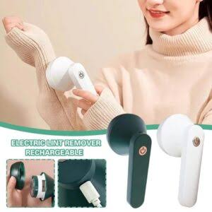 Rechargeable Lint Remover – Portable Electric Fabric Shaver for Clothes, Sweaters & Upholstery (Random Color)