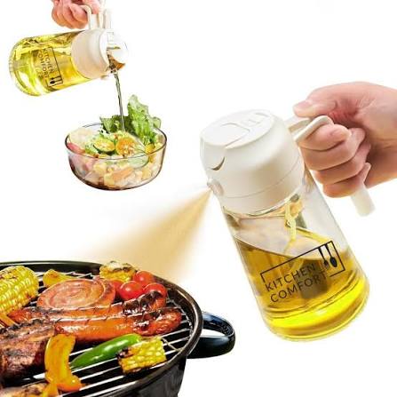 Spray Edible Oil Bottle 300ml – Kitchen Mister & Cooking Dispenser