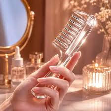 Scalp Massage & Relaxing Comb with Rolling Balls – Gentle Head Massager Comb for Scalp Massage, Hair Care & Relaxation (Random Color)
