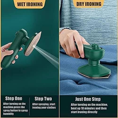 Portable Steam Iron | Professional Travelling Iron With Box | Steam Iron With Spray