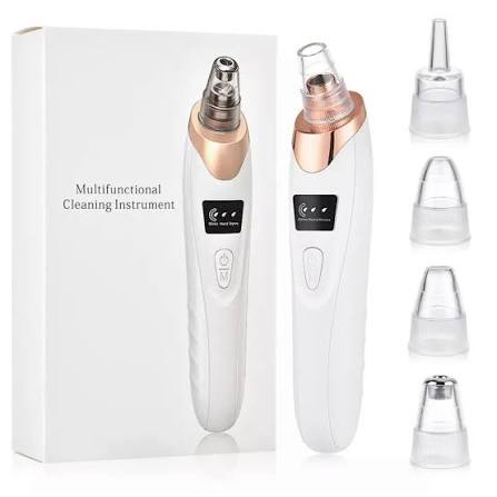 Face Vacuum Suction Blackhead Remover Pore Cleaner Electric Deep Cleansing Tool For Nose And Face