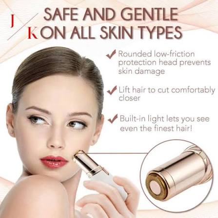 Flawless Mini Painless Hair Remover – Gentle Portable Shaver with Smart Light for Easy Hair Removal
